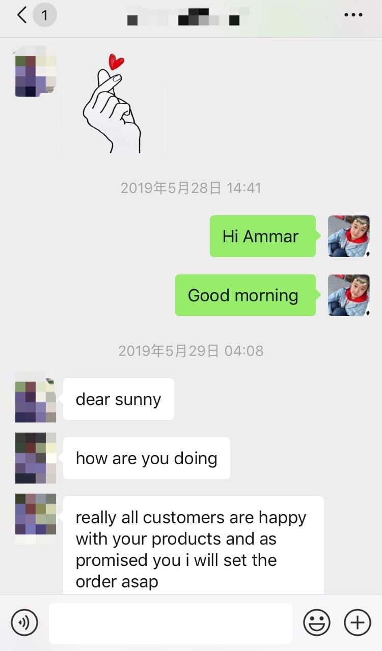 Customer Feedback From Pakistan