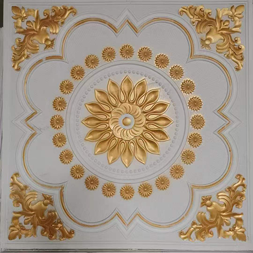 Spray-Painted Ceiling