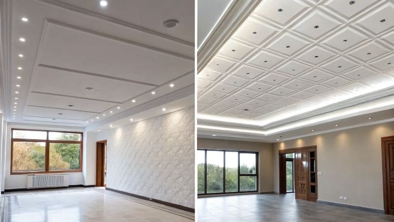 How to Create a Seamless Flush Ceiling Look Using Tapered Edge Gypsum Board?