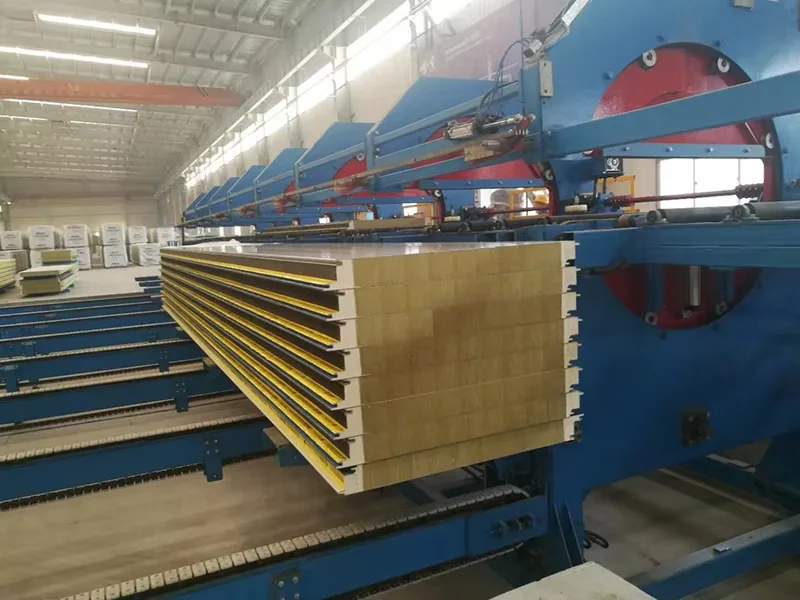 Insulated wall panel production