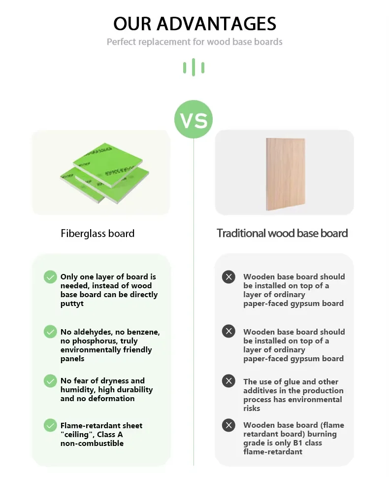 Fiberglass vs Wood Base Boards Comparison